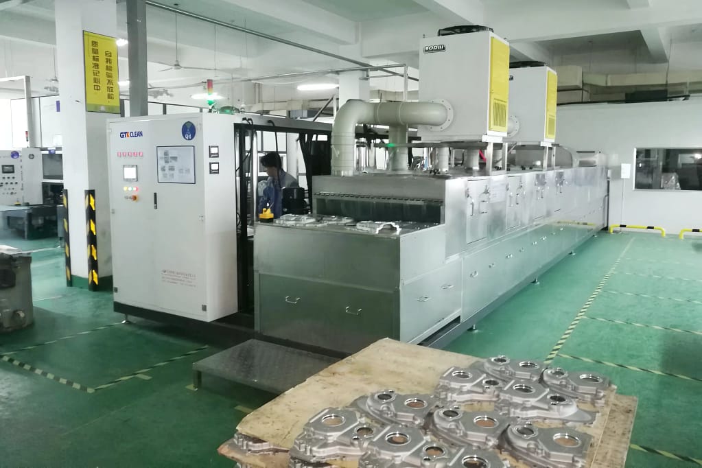 Inline Conveyor Washers for CNC Aluminum Shell