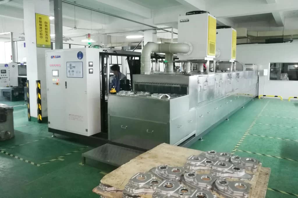 CNC Aluminum Shell Conveyor Belt Cleaning Machine